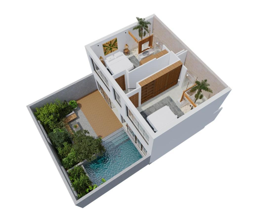 Octo 1 - Private Villas, Modern Style, Near Beach Canggu Eksteriør bilde
